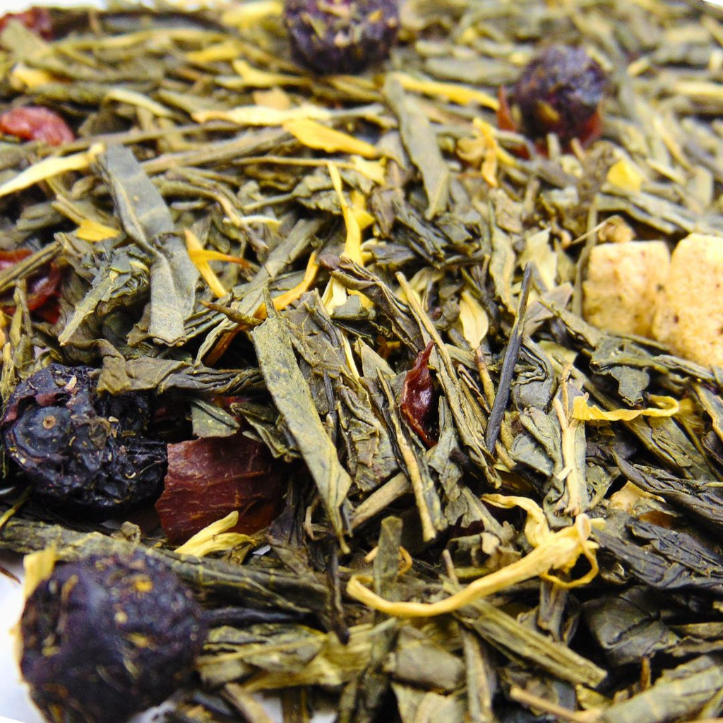 blueberry-peach-cobbler-green-loose-leaf-tea