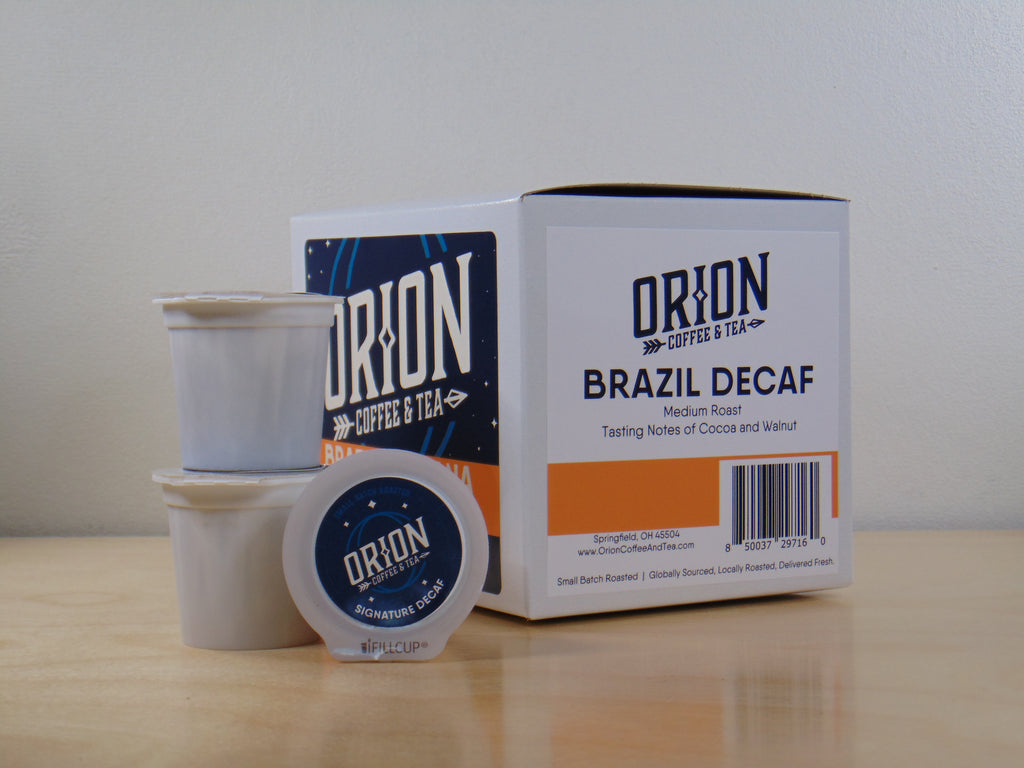 Brazil Decaf K Cups Orion Coffee