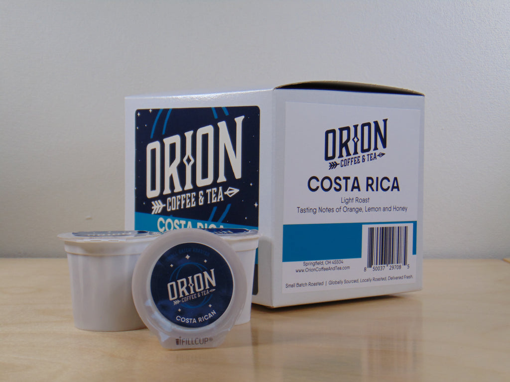 Costa Rica K Cups Orion Coffee